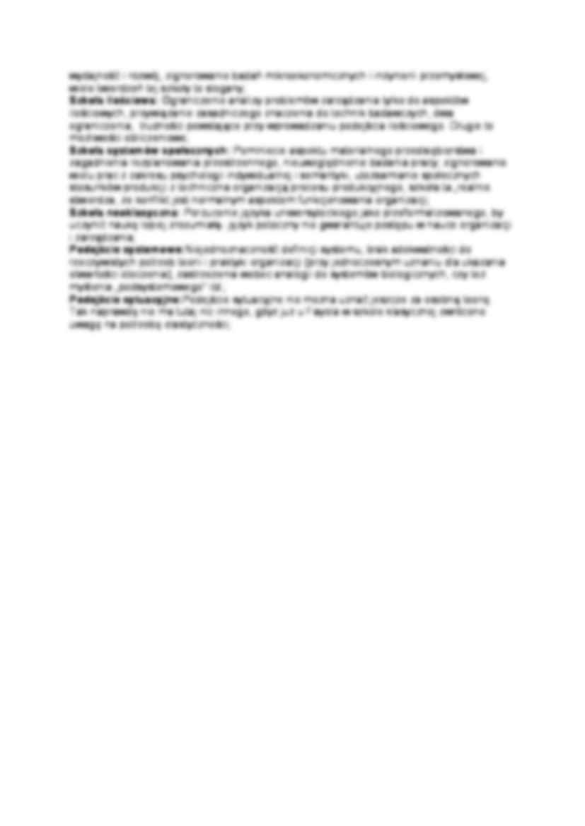 Różne podejścia do zarządzania - strona 3