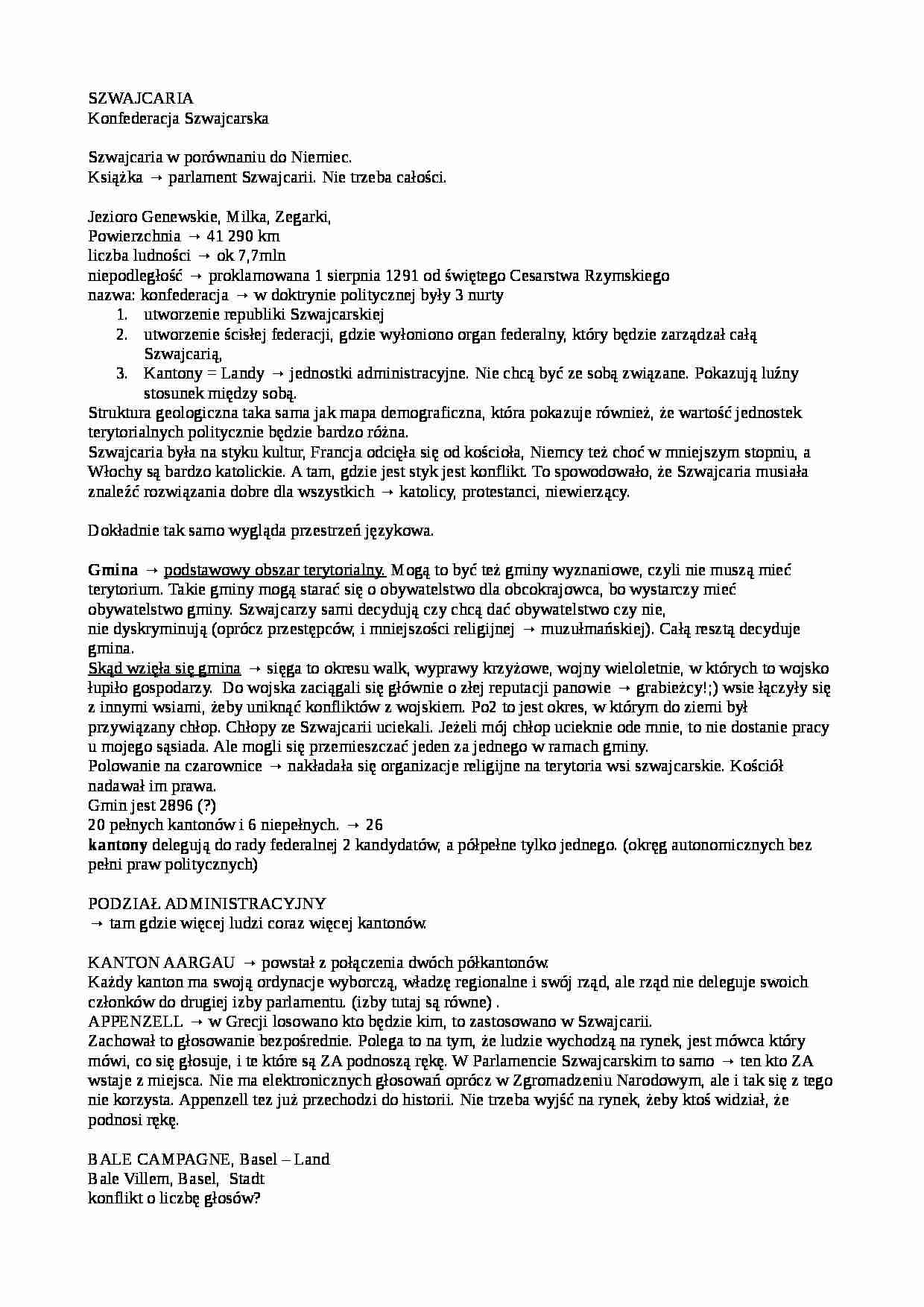 Szwajcaria, dziennikarstwo, UJ - strona 1