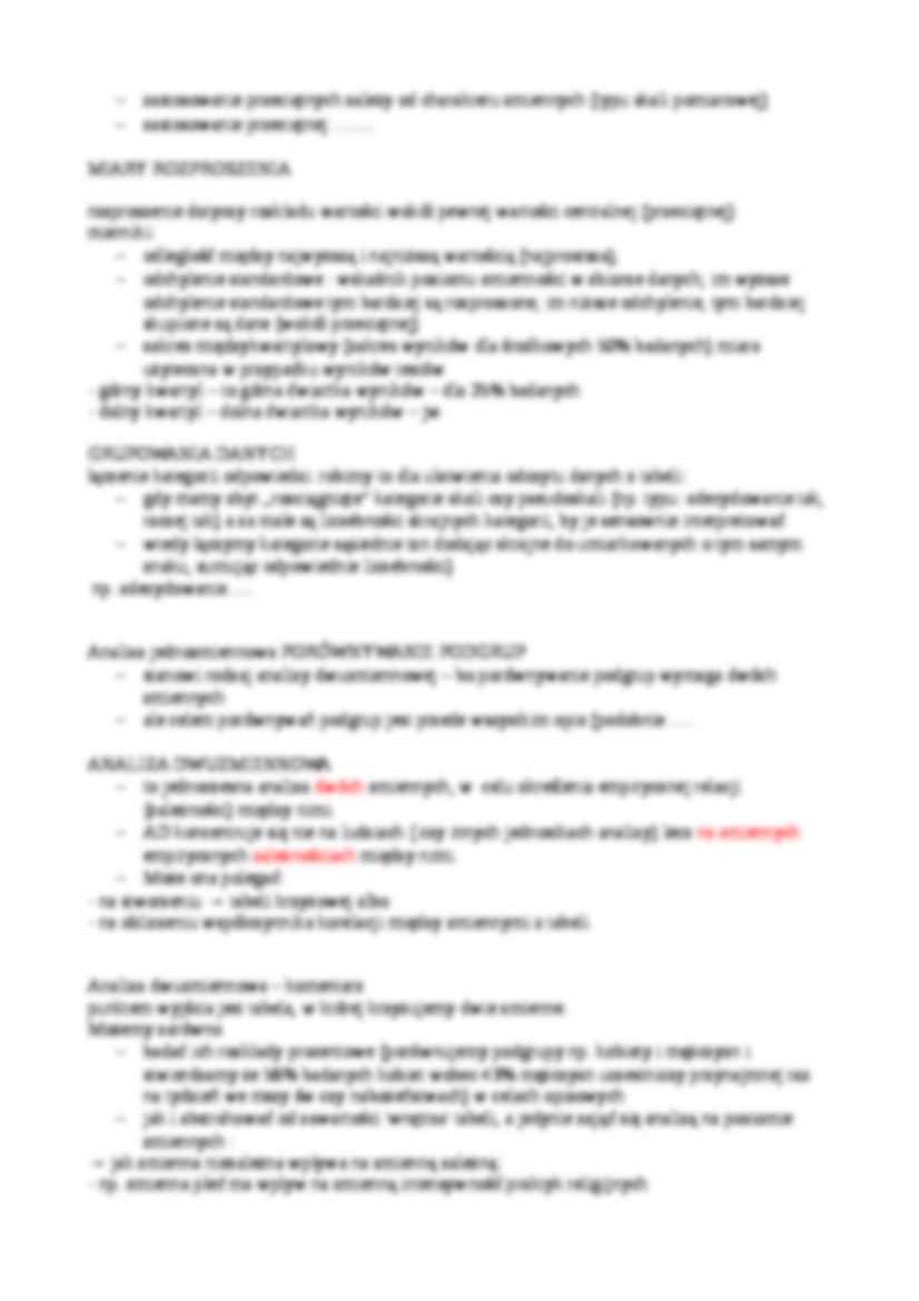 Typy analizy ilościowej - strona 2