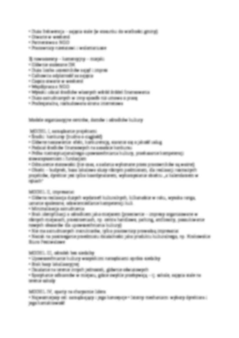 Modele organizacji instytucji kultury - strona 2