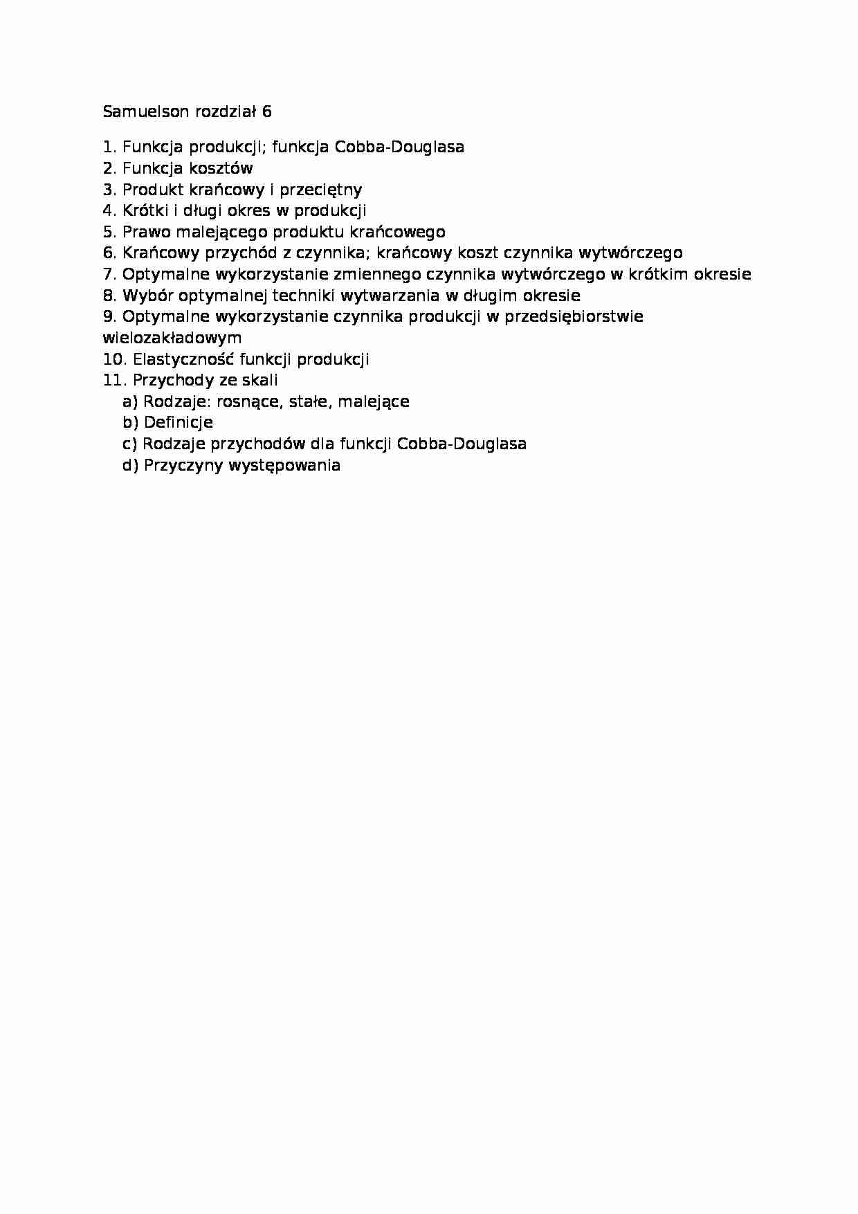 Ekonomia Menadżerska  - wykład - strona 1