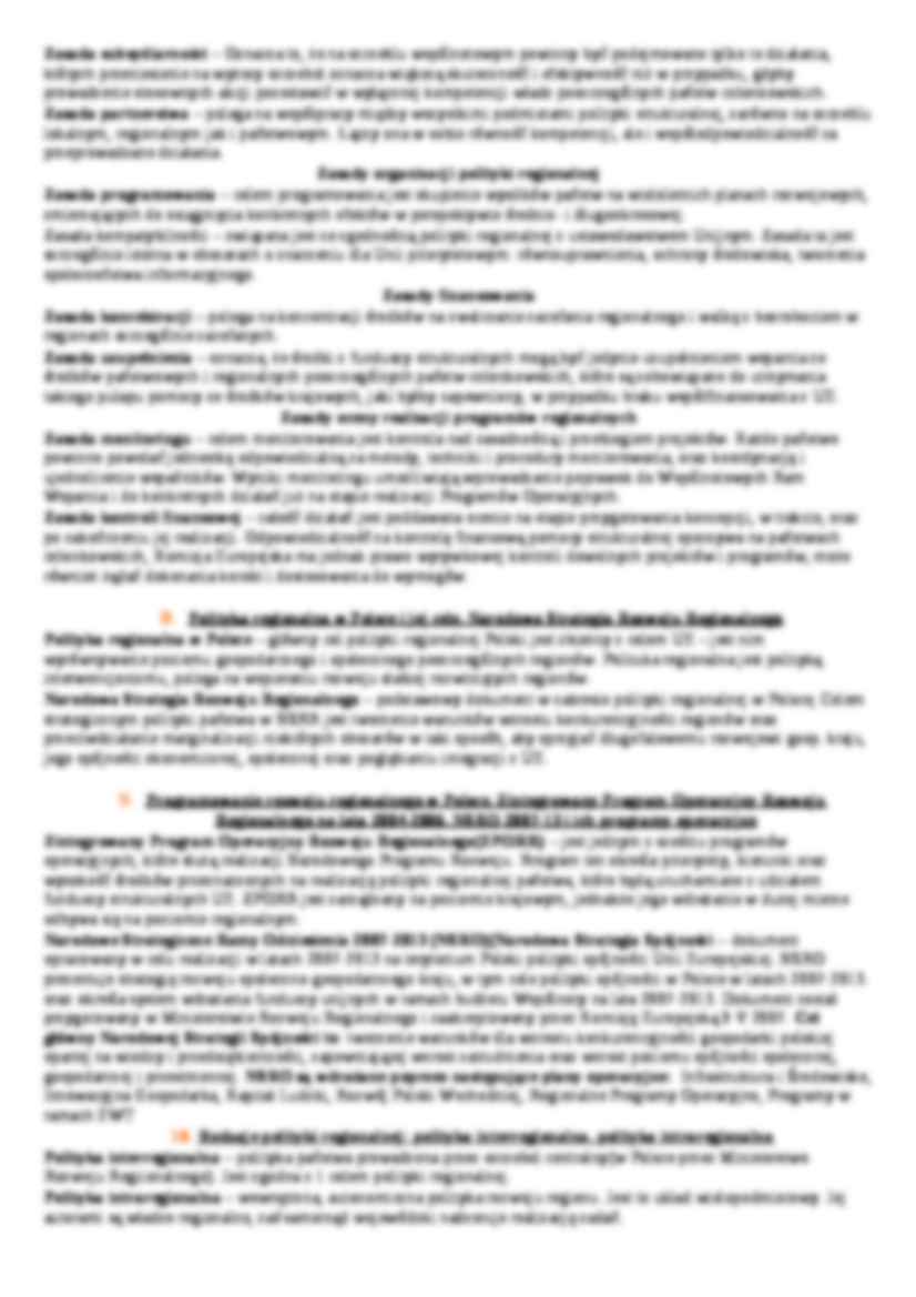 Gospodarka pytania i odpowiedzi na egzamin - strona 2