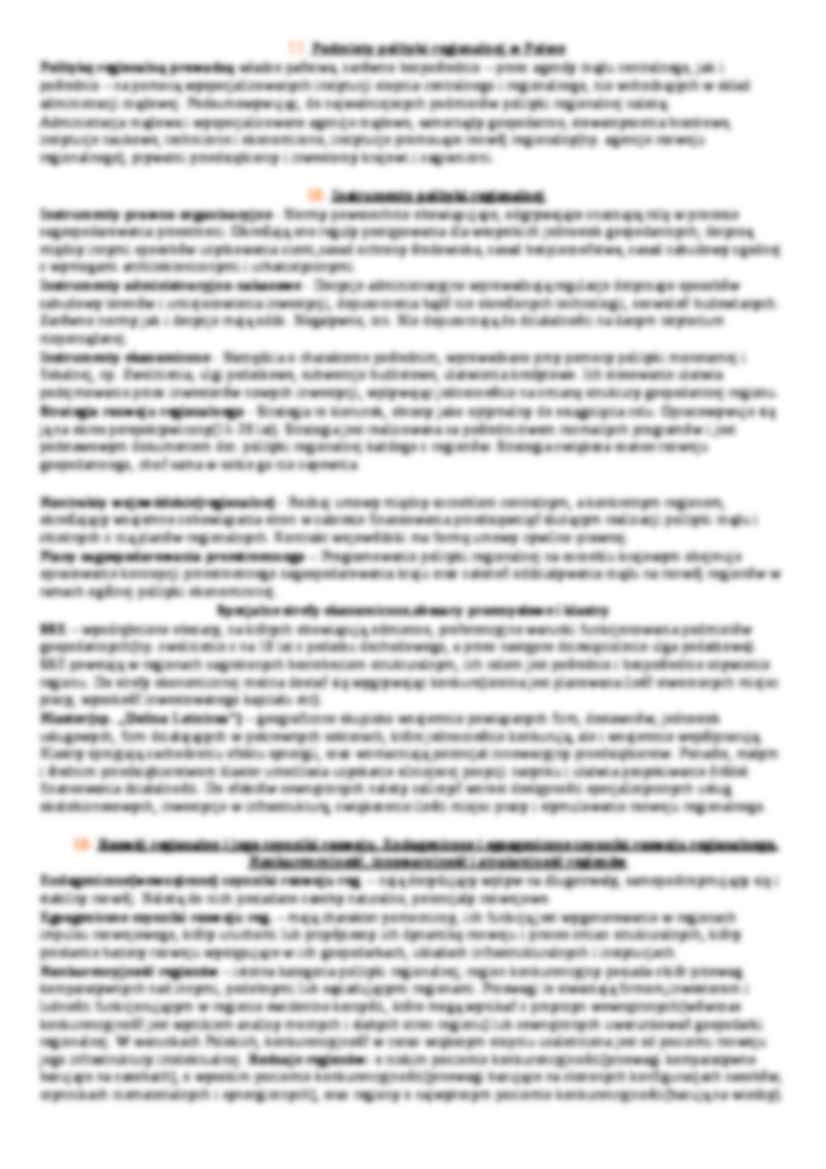 Gospodarka pytania i odpowiedzi na egzamin - strona 3