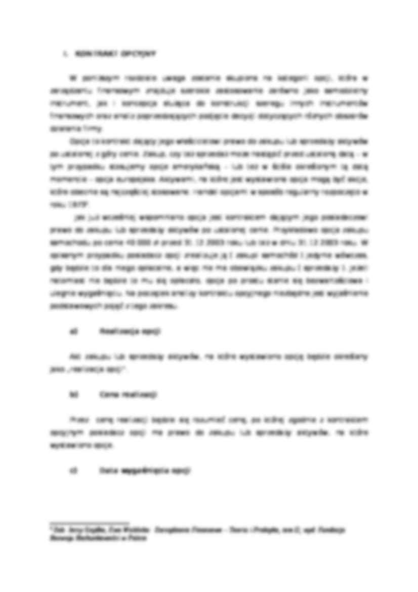 Finanse przedsiębiorstw - Instrumenty pochodne - strona 3