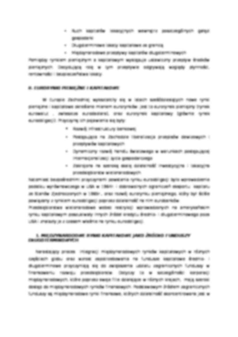 Międzynarodowe rynki kapitałowe-źródło finansowani - strona 2