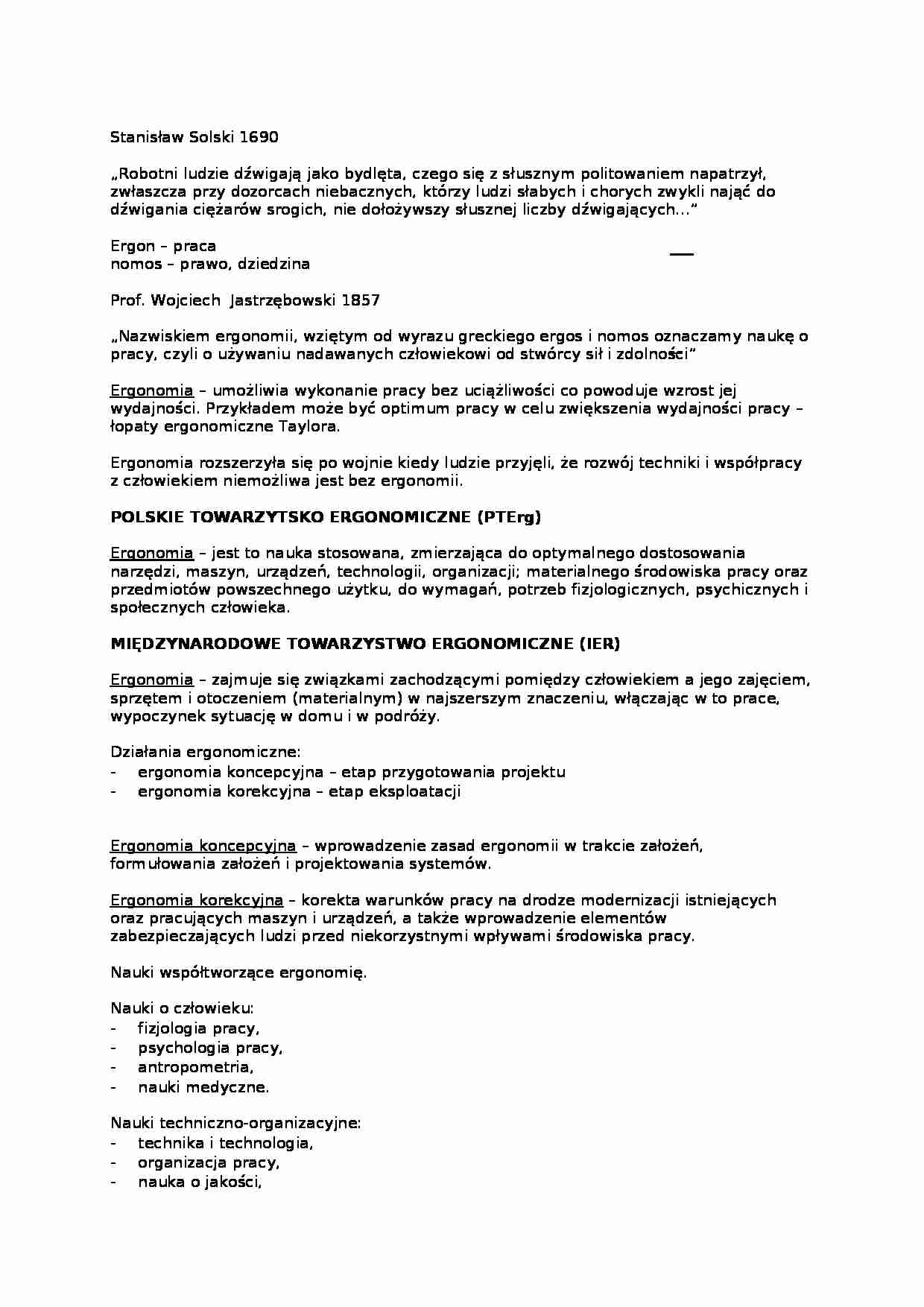 Ergonomia zagadnienia podstawowe - strona 1