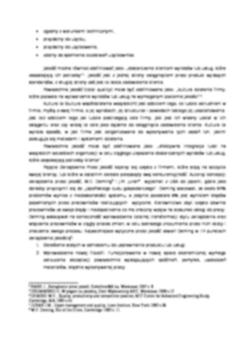 Techniki TQM - projekt - strona 3