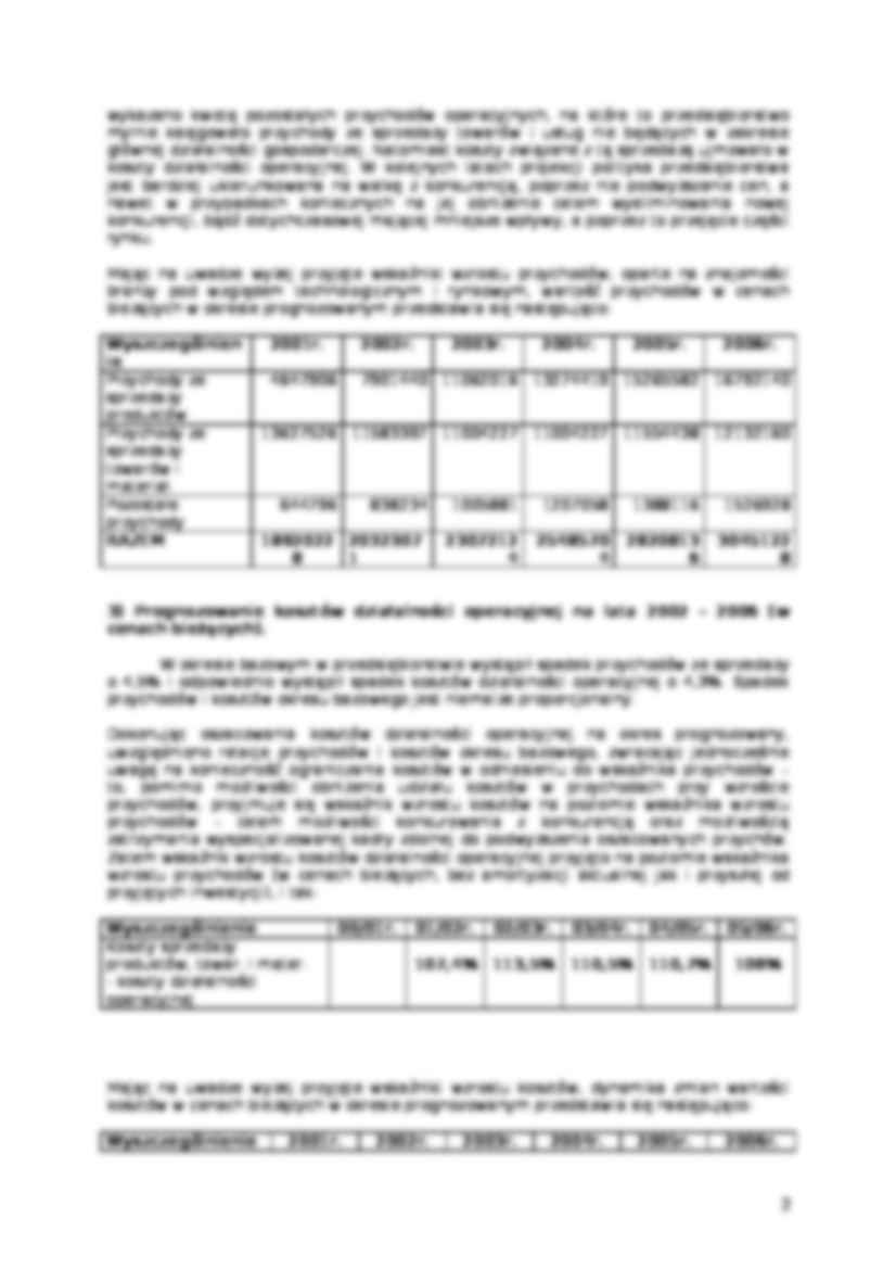 Wycena przedsiębiorstwa - strona 2