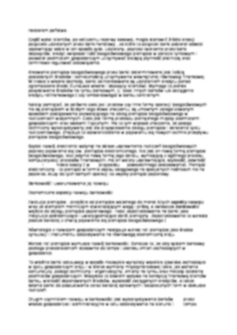 Ekonomiczna istota pieniądza - jego formy i funkcje w procesie rozwoju gospodarczego i społecznego podziału pracy - strona 3