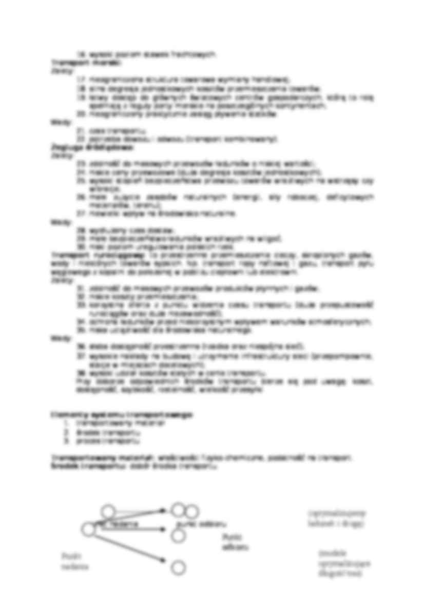 Charakterystyka infrastruktury transportowej - wykład - strona 2