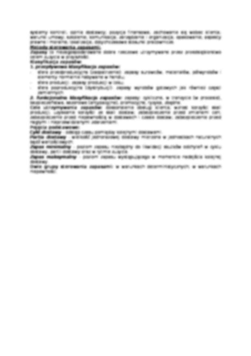 Logistyka wykład 8 - grupy metod - strona 2