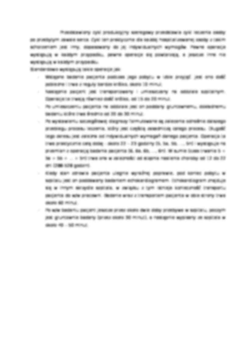 Cykl produkcyjny - proces leczenia - strona 2