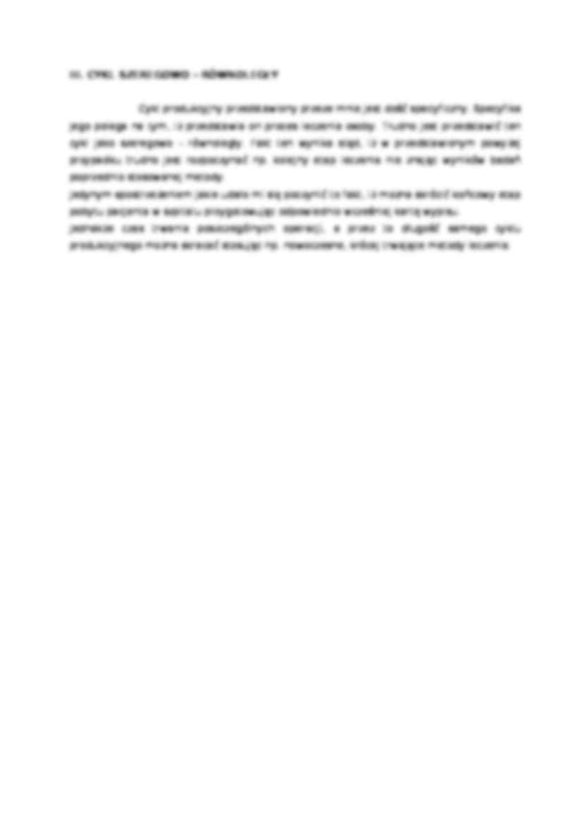 Cykl produkcyjny - proces leczenia - strona 3