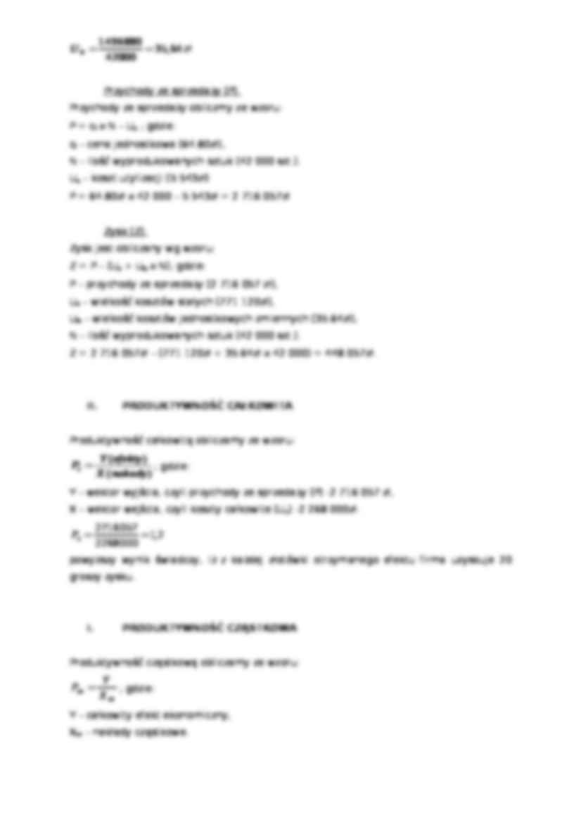 Produktywność systemu produkcyjnego  - strona 3