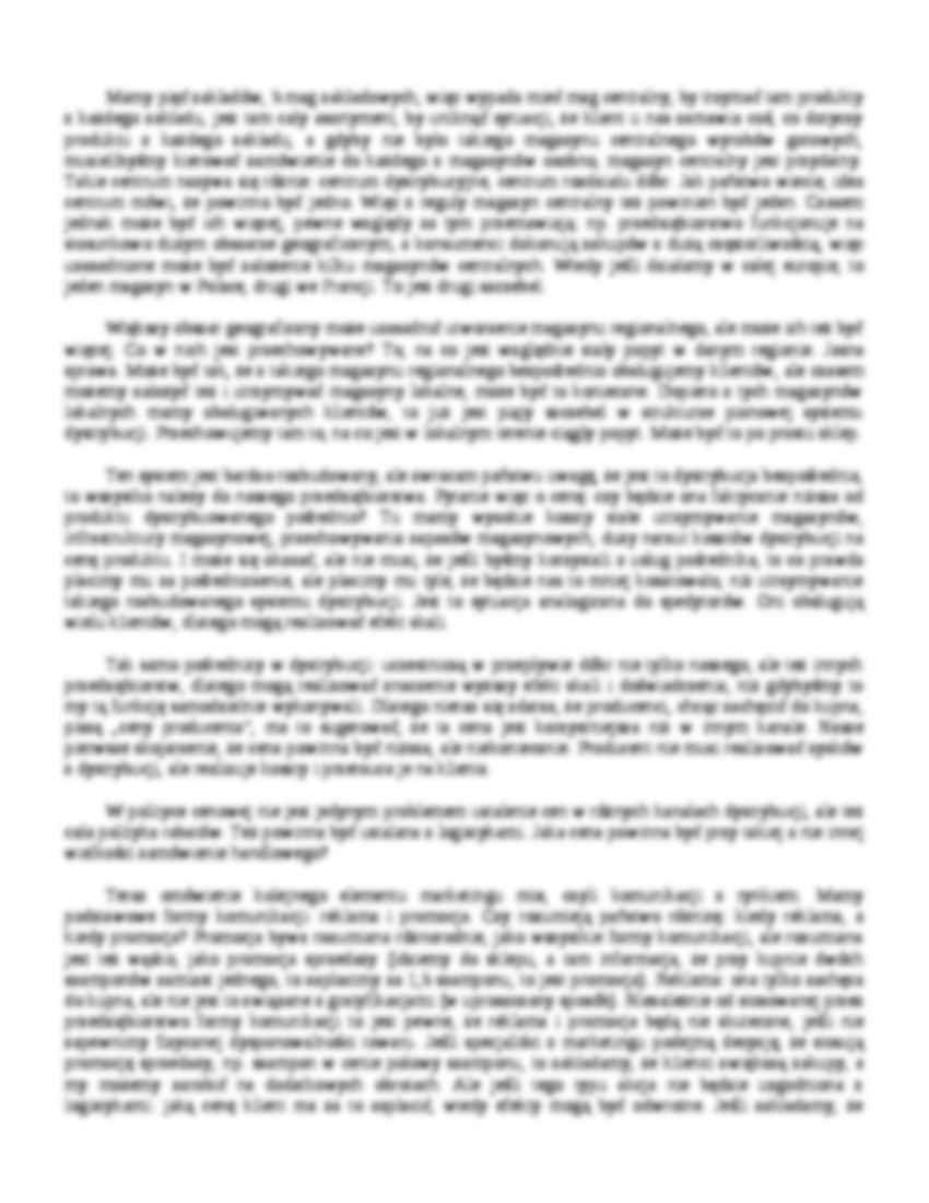 logistyka dystrybucji - strona 2