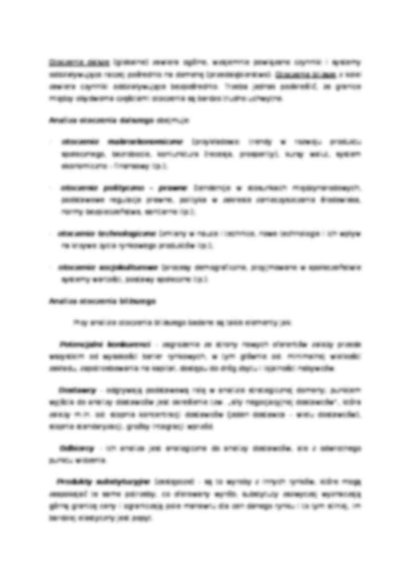 Analiza strategiczna - projekt - strona 3