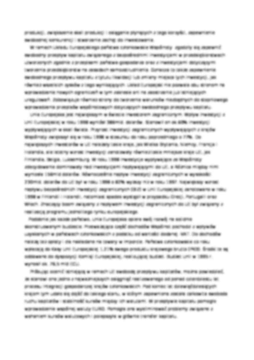 Przepływ kapitałów w krajach UE - strona 3