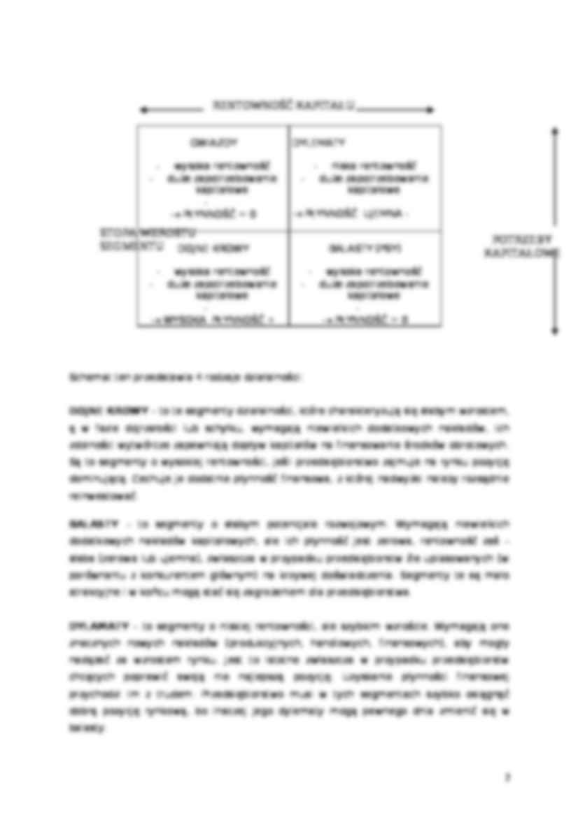 Macierze - ocena przedsiębiorstwa - strona 2