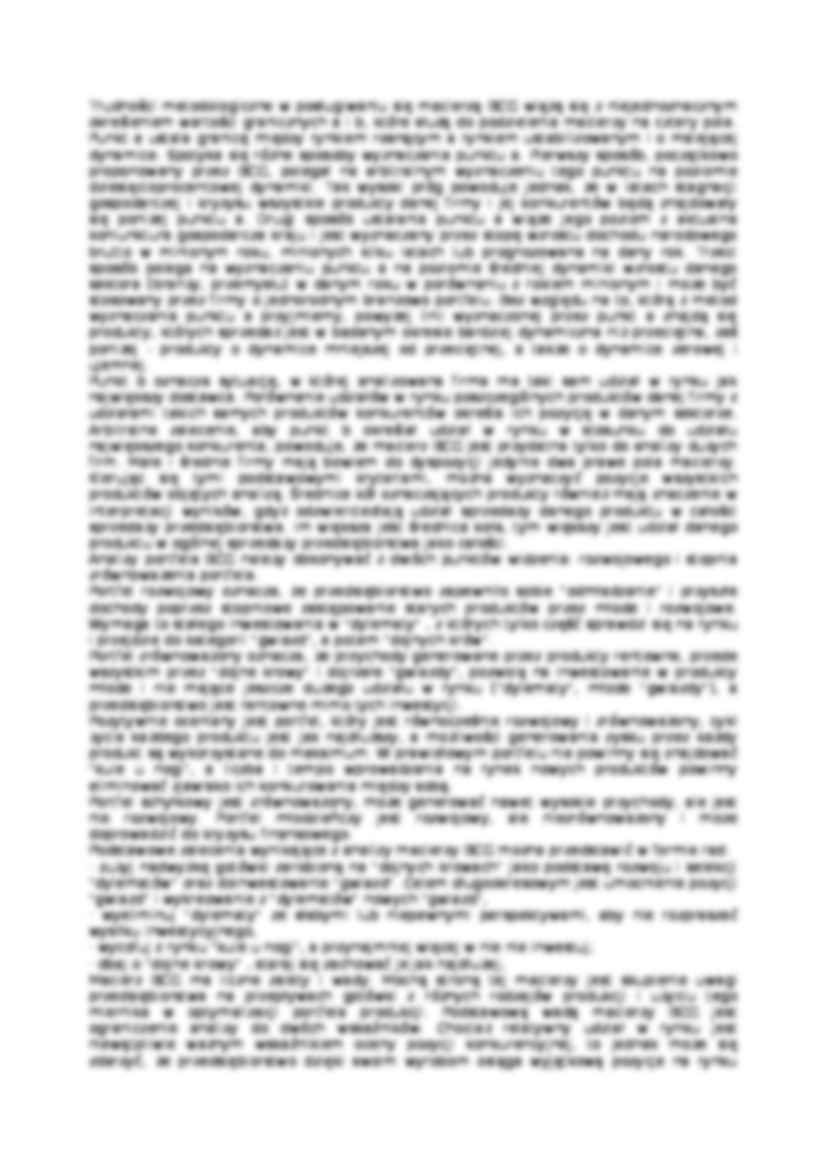 Analiza przedsiębiorstw - Metody portfelowe cz2 - strona 2