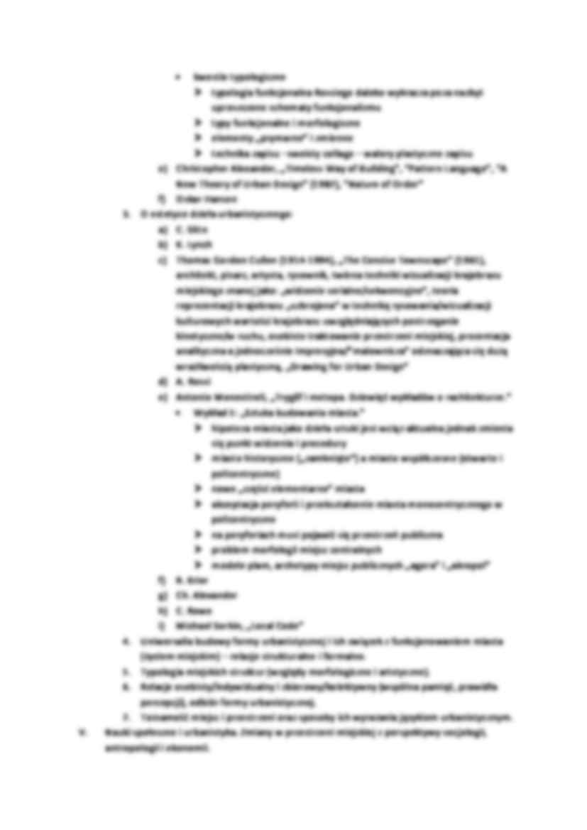 Teoria budowy miast wykłady - strona 2