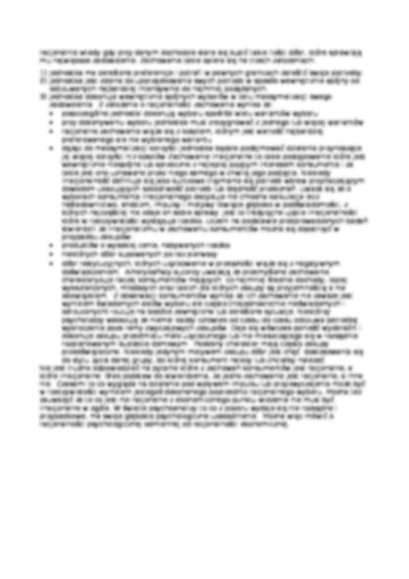 Postępowanie nabywców - Zachowanie konsumenta - strona 3