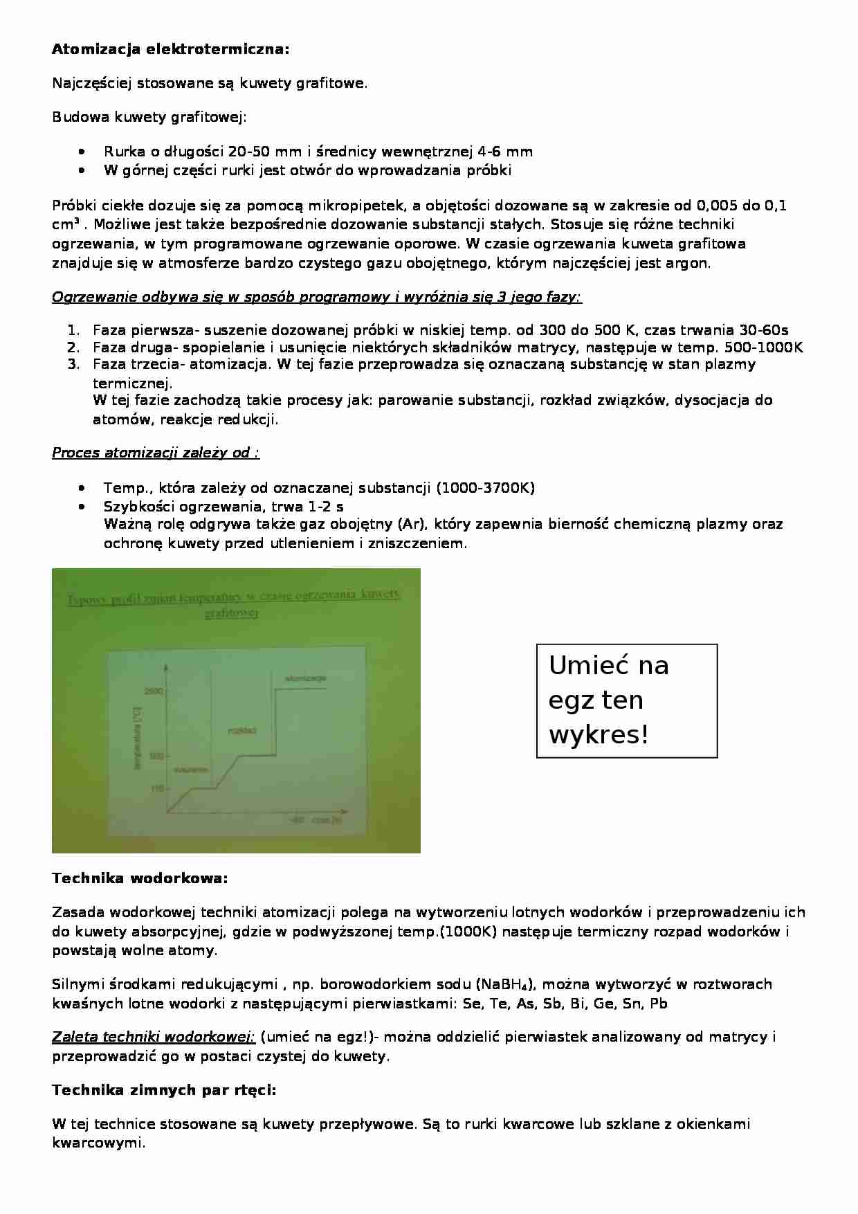 chemiczna analiza instrumentalna - atomizacja - strona 1