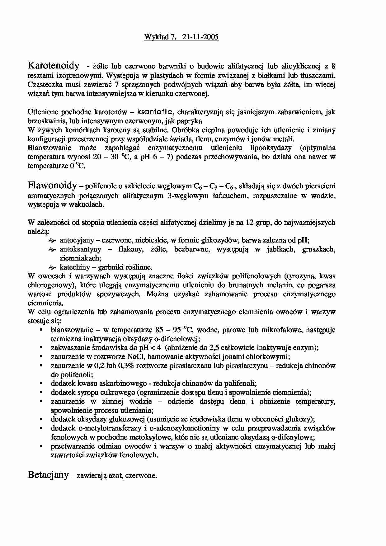 podstawy gastronomiczne -wykład 7 - strona 1