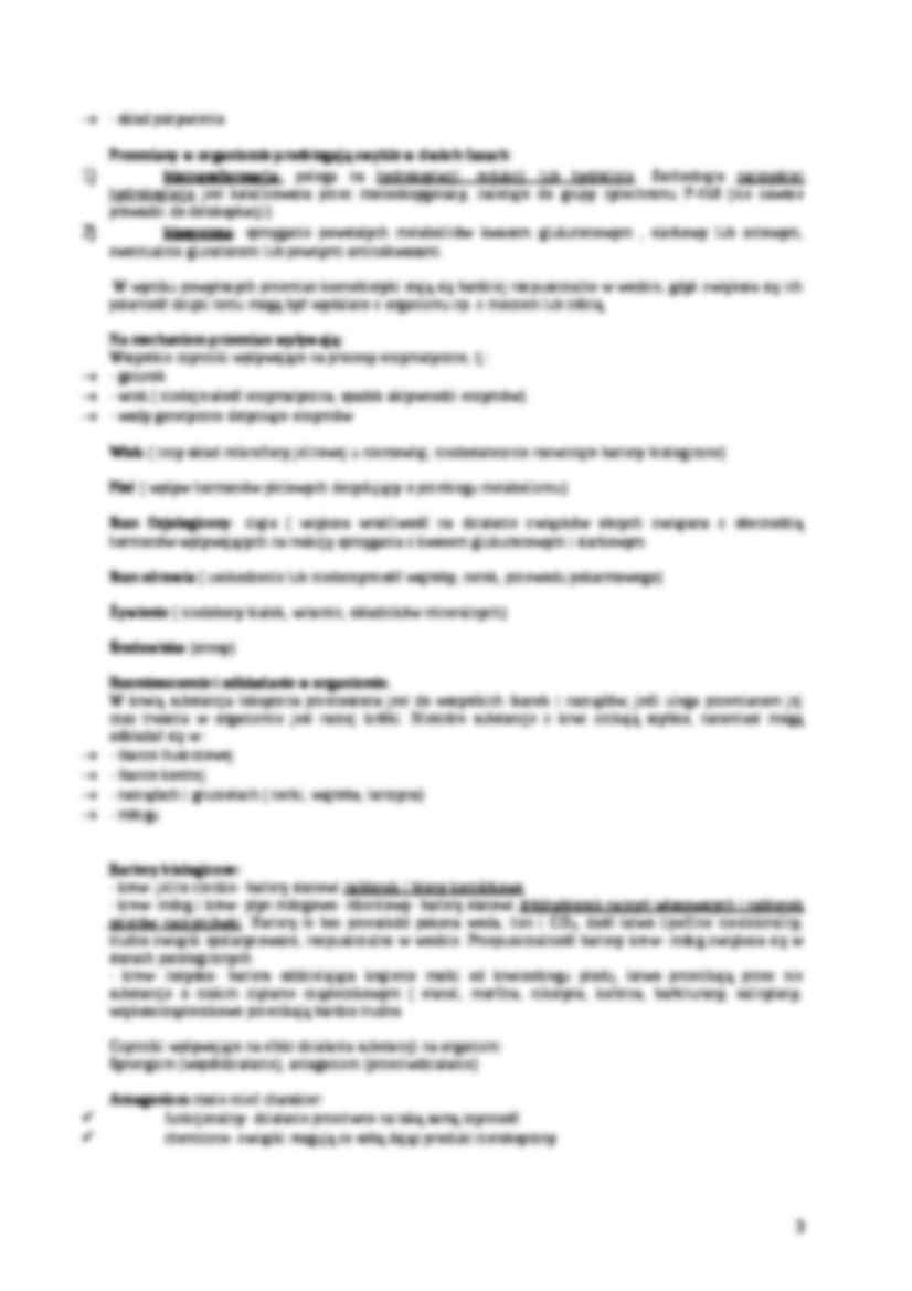 Toksykologia wykłady - strona 3