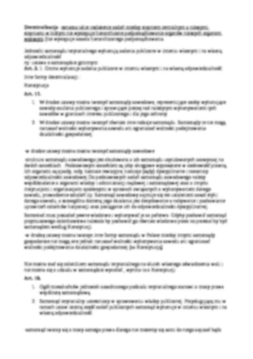 Ustrój samorządu terytorialnego wykład - strona 2
