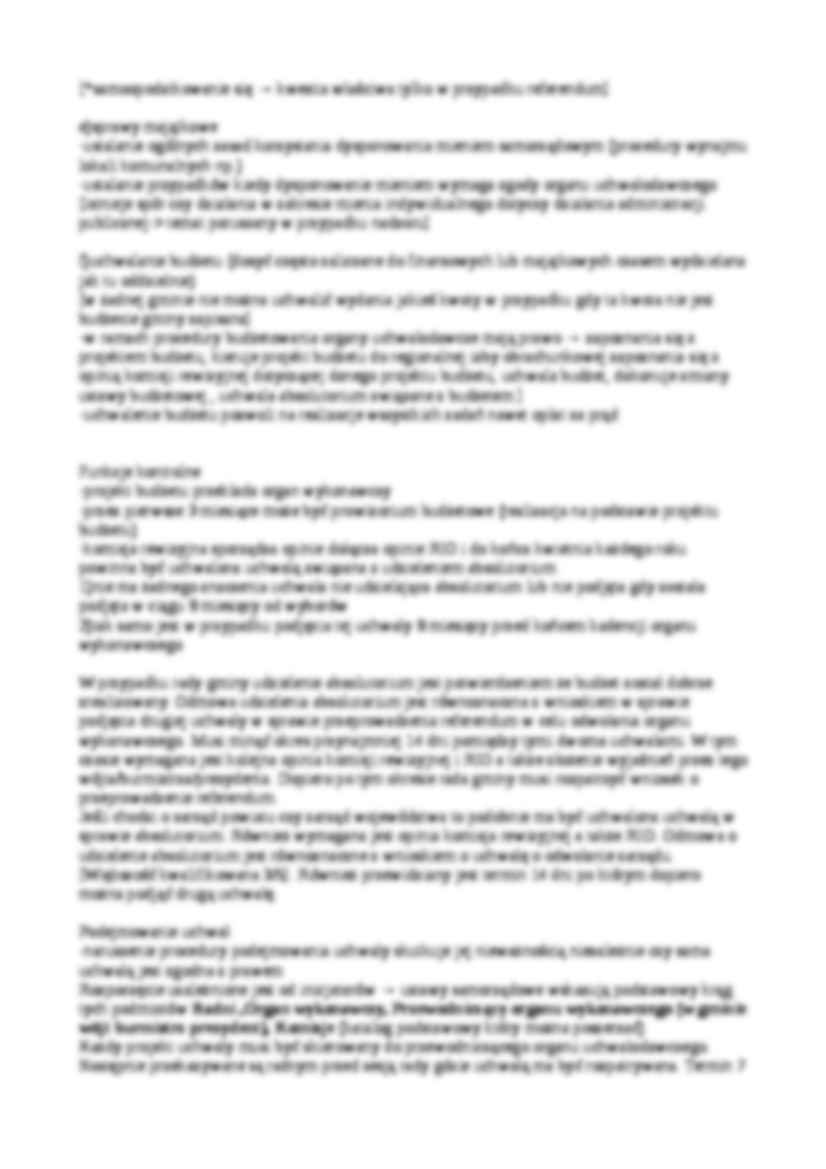 Ustrój samorządu terytorialnego wykład - strona 2