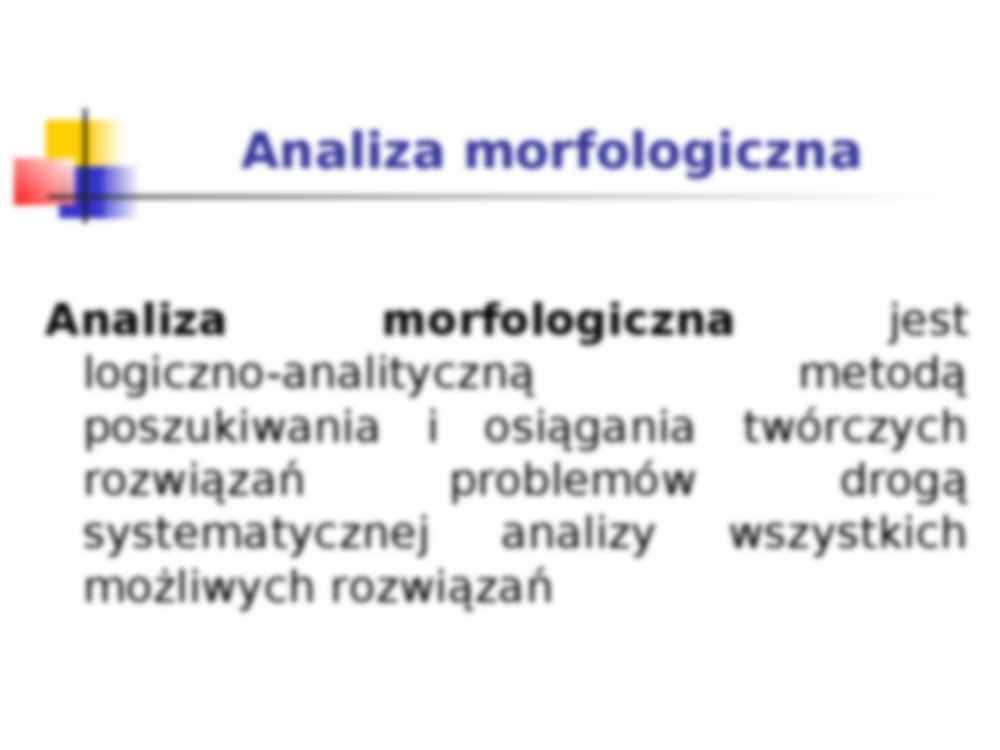 Metody organizacji i zarządzania - prezentacja - strona 2