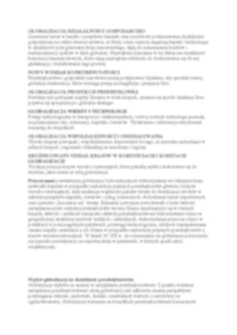 Procesy globalizacji a funkcjonowanie i rozwój przedsiębiorstw - strona 2