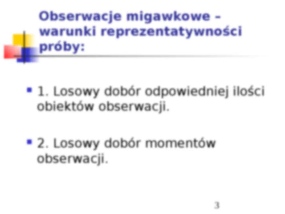 Metoda obserwacji migawkowych - strona 3