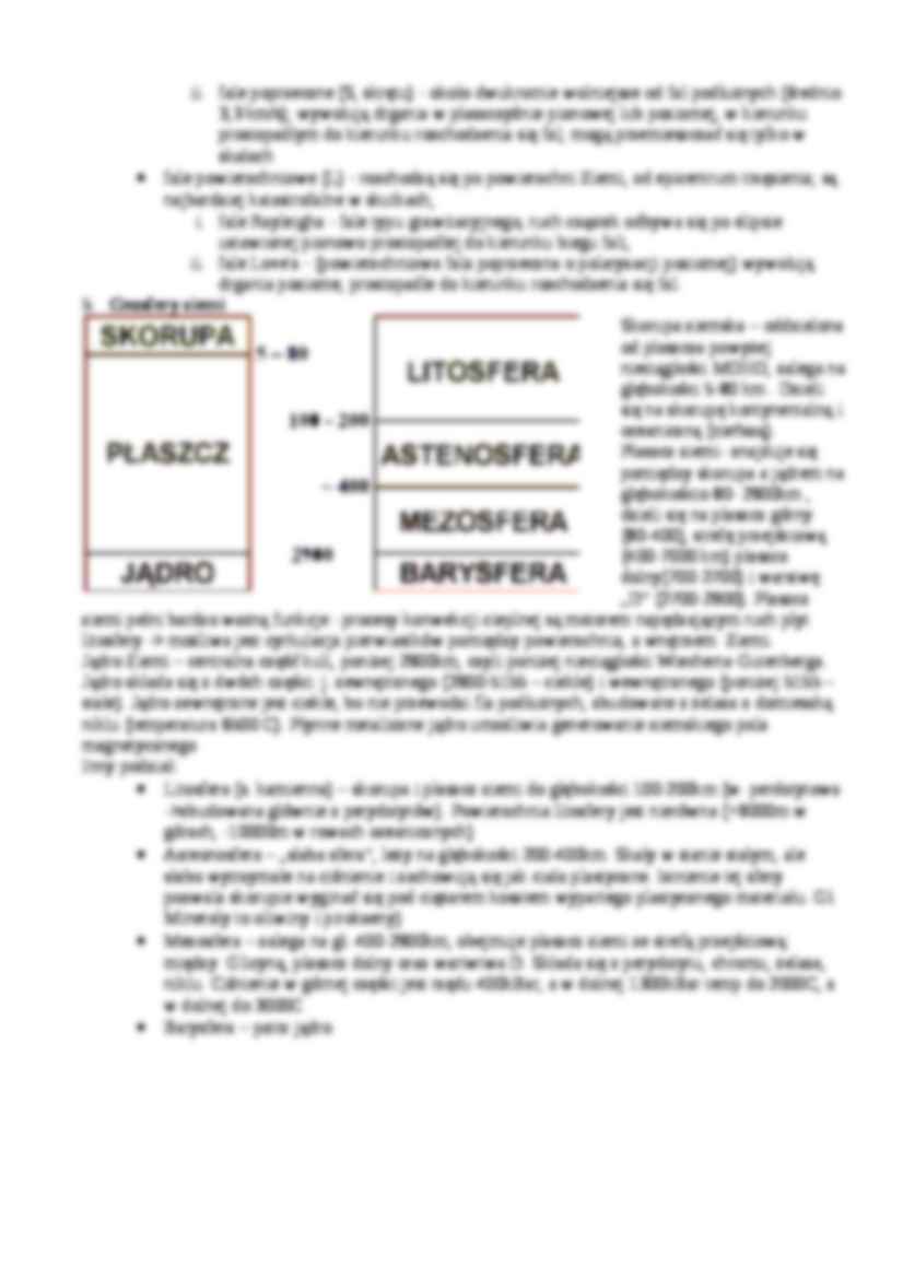 Geologia ogólna - Etapy powstania i ewolucji planet - strona 2