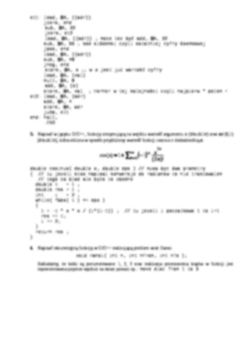 wstęp do informatyki, rozwiazania zadań - strona 3