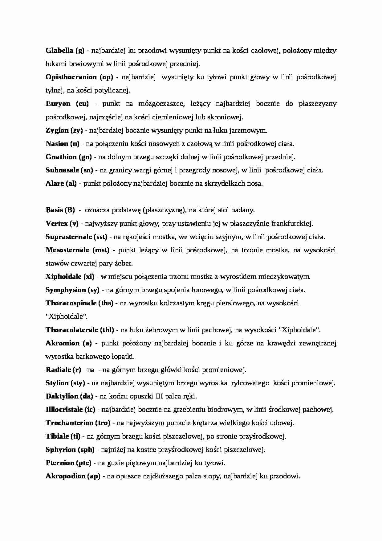 pomiary tkanek i kości - strona 1