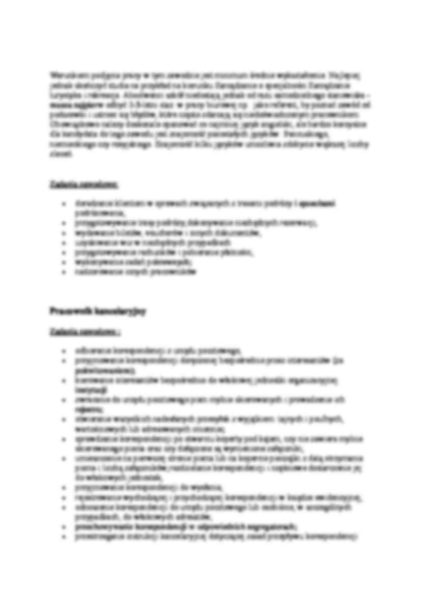 planowanie rozwoju regionalnego, PRZstosowanie STANOWISKA PRACY - strona 3