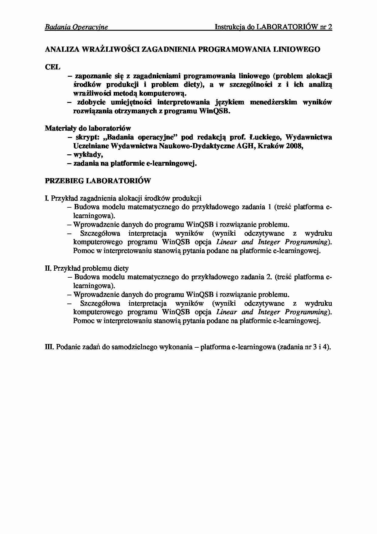 Instrukcja - analiza wrazliwosci - strona 1