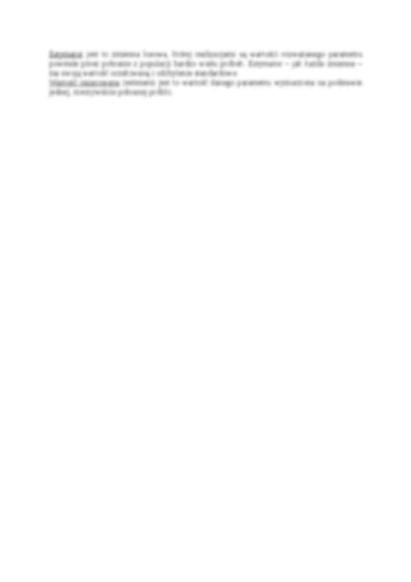 statystyka matematyczna - pytania i odpowiedzi - strona 3