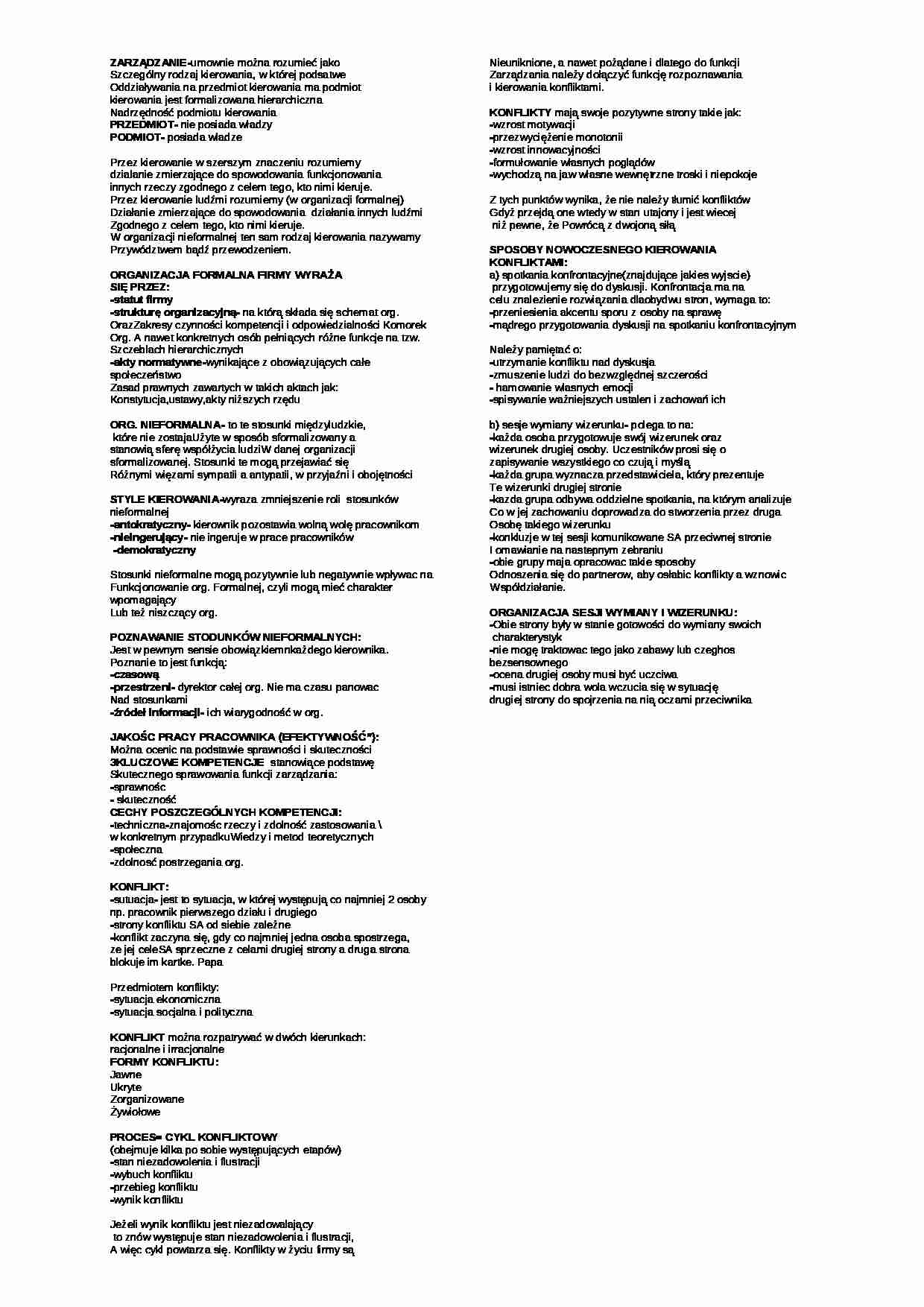 zarzadzanie - wykłady - strona 1
