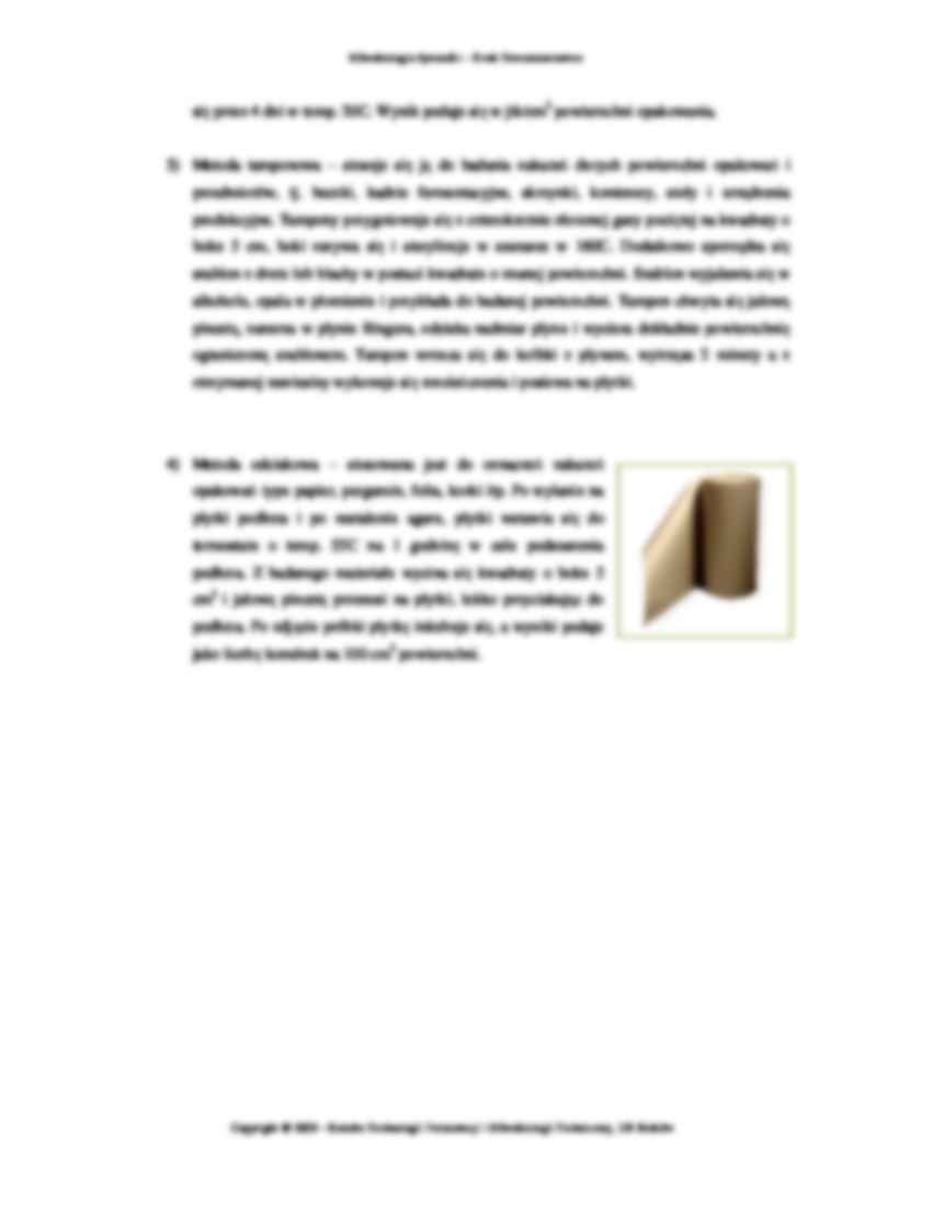 Mikroflora opakowań - strona 2