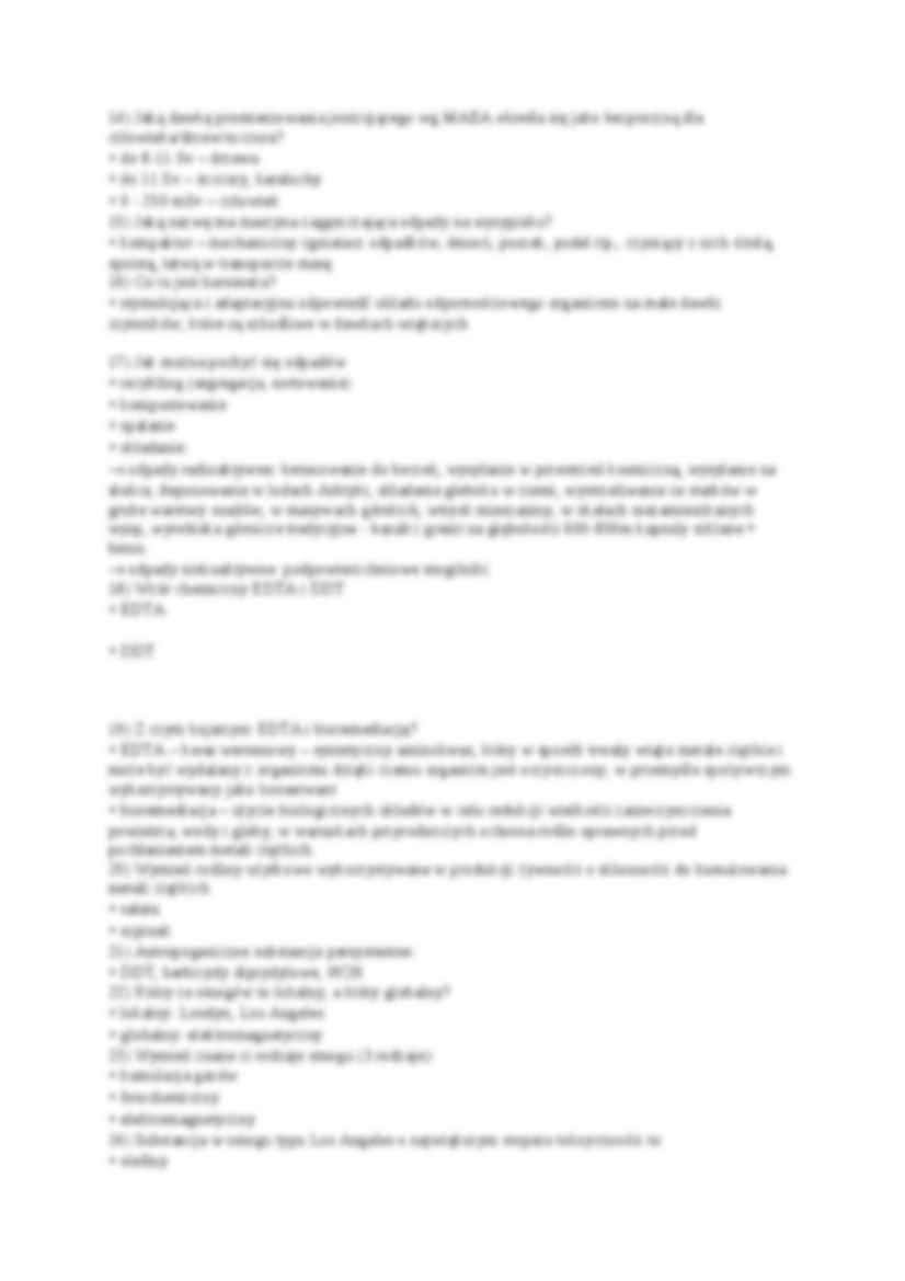 ochrona środowiska, pytania i odpowiedzi - ekologia - strona 2