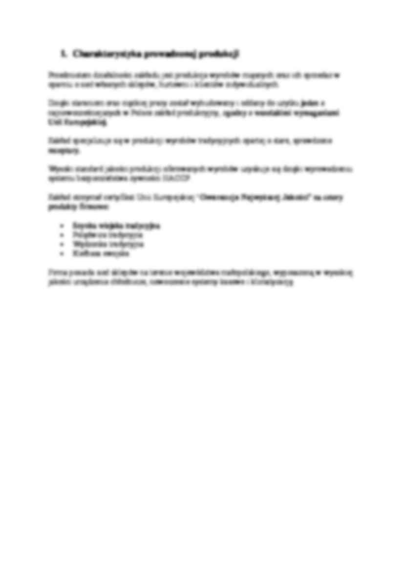 Definiowanie krytycznych punktów kontroli- projekt - strona 2