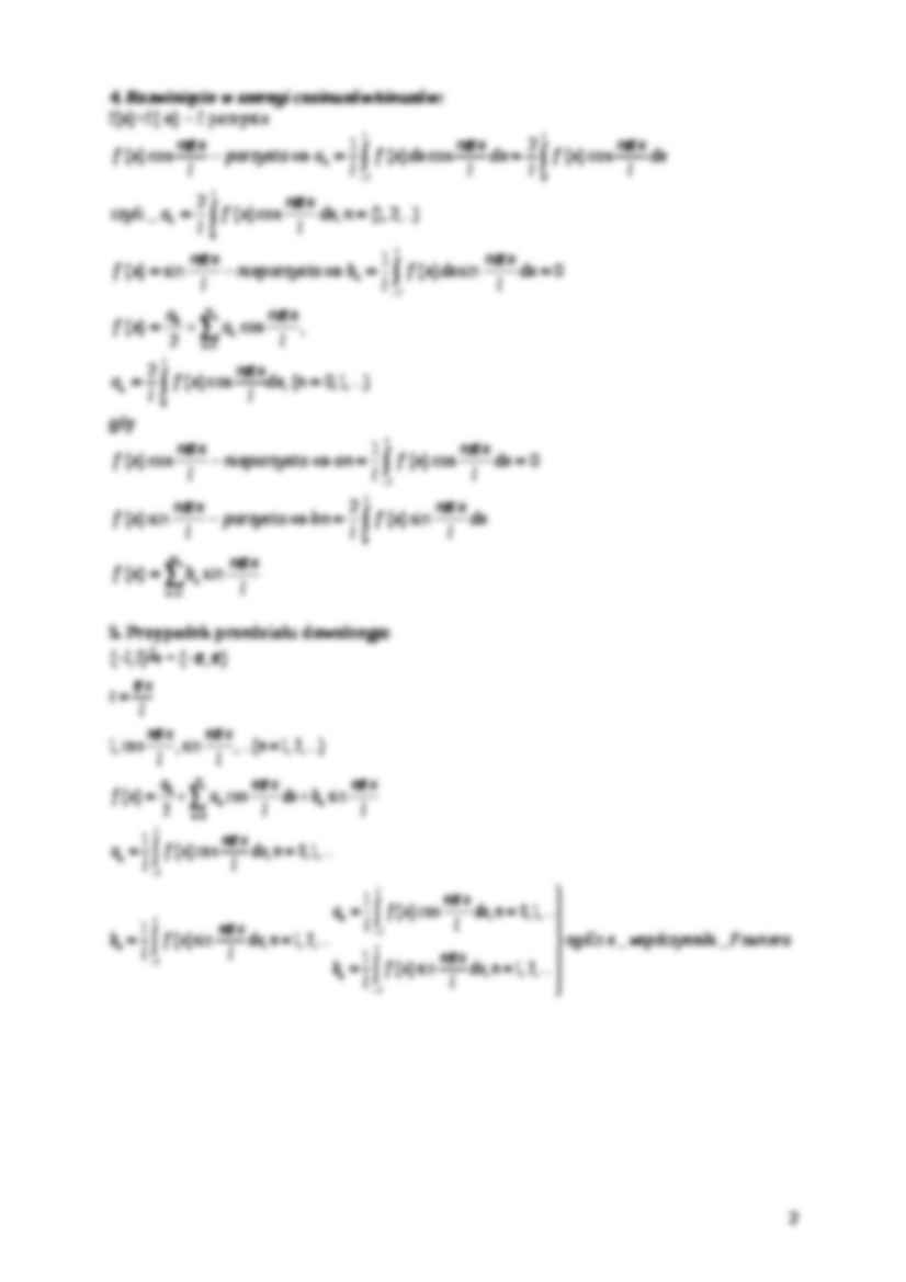 Szeregi Fouriera - strona 2