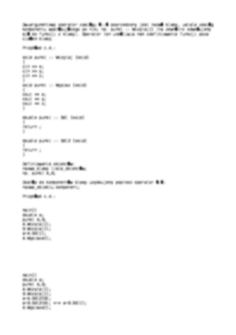 język c++ - strona 2