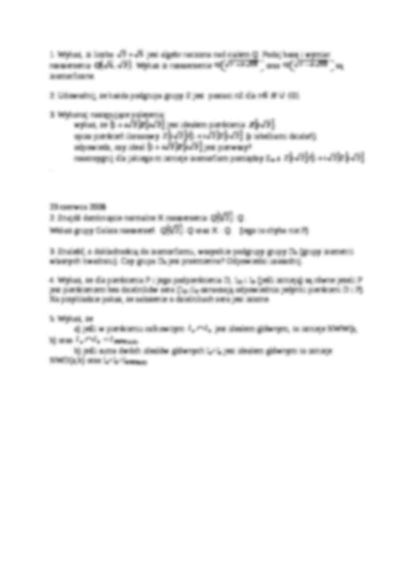 programowanie, algebra  zagadnienia na egzamin - strona 3
