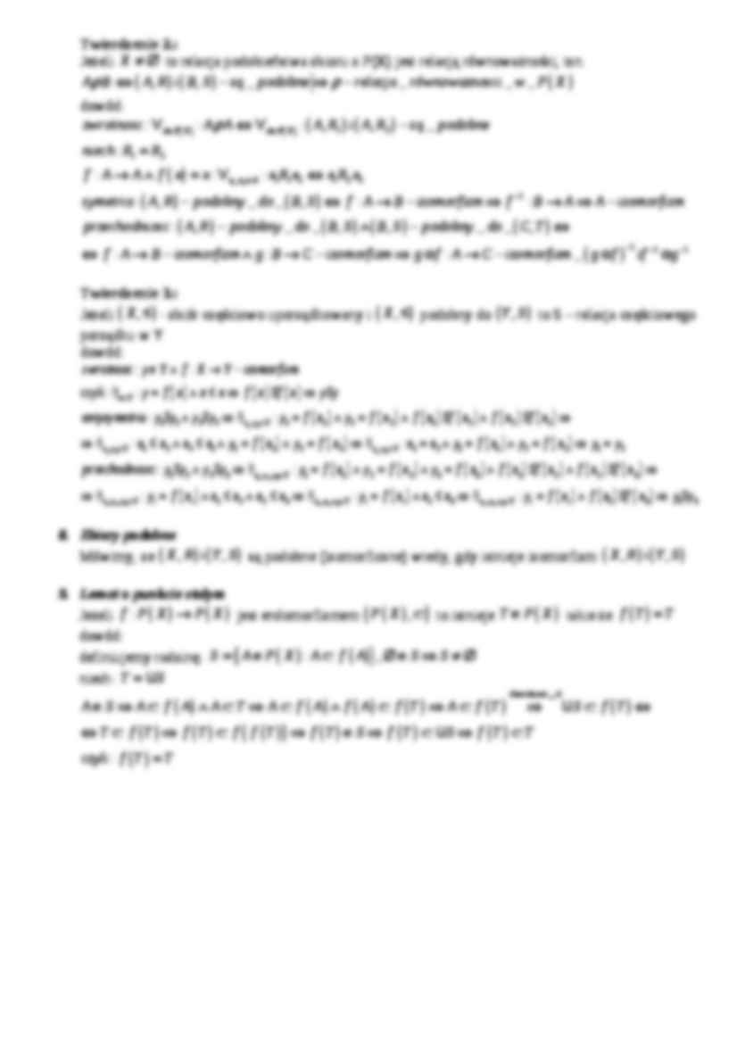 Relacja porządku - strona 3