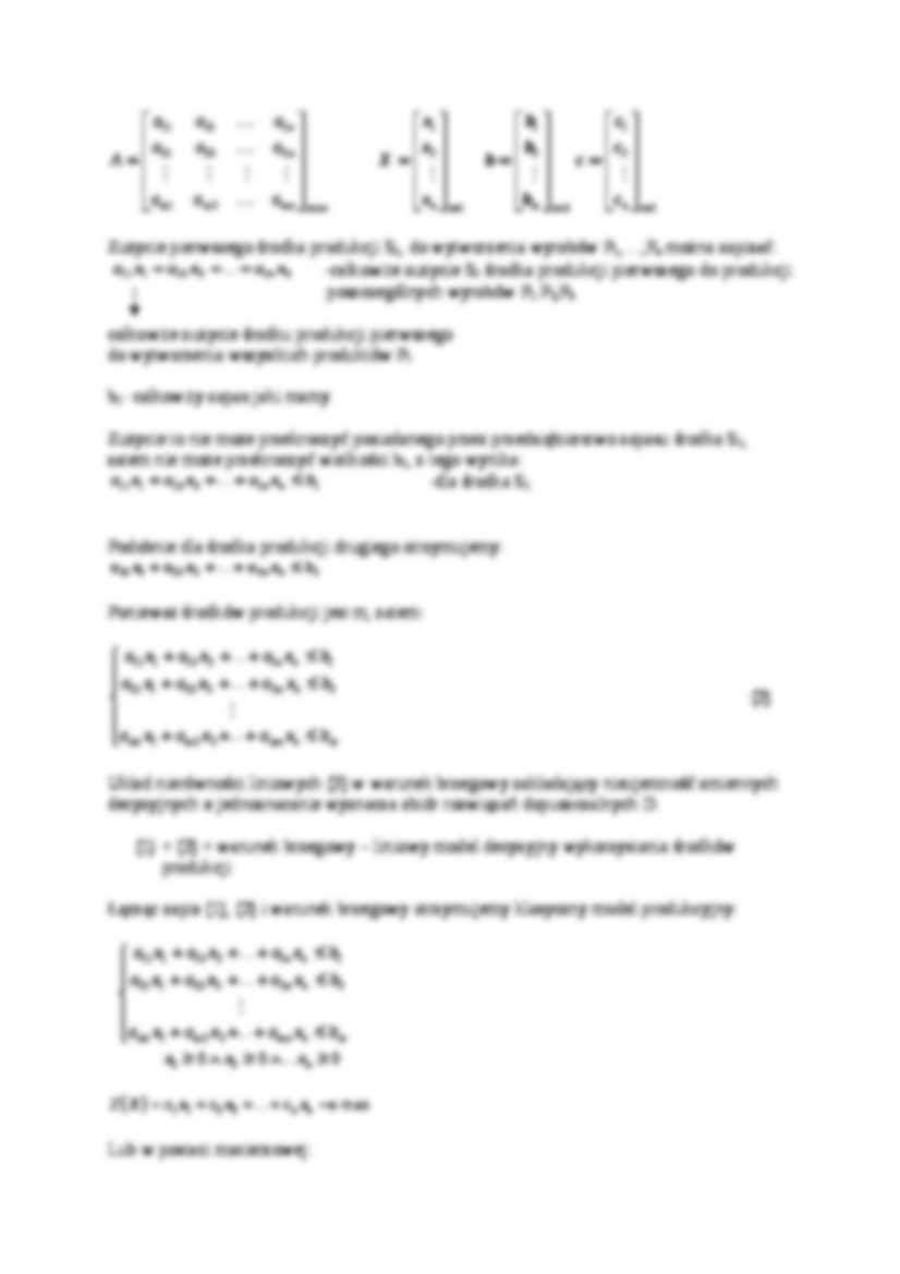 Badania Operacyjne - Model decyzyjny - strona 3