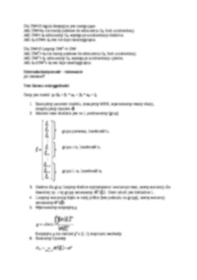 Testowanie istotności parametrów - strona 3