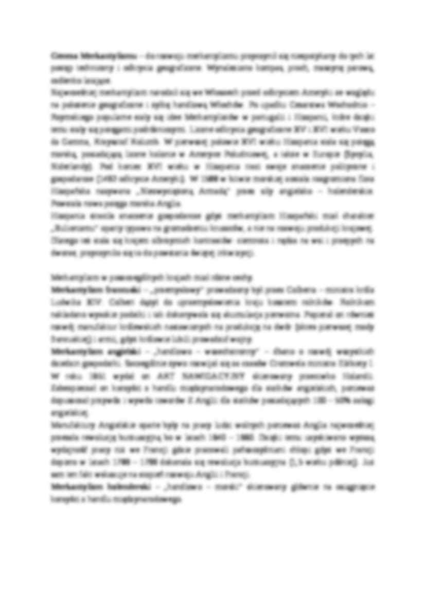 Merkantylizm - strona 2